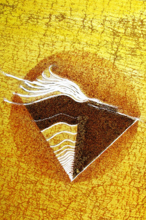 0917-002  Angoli di cielo  (polim. mis.cm. 60x90)